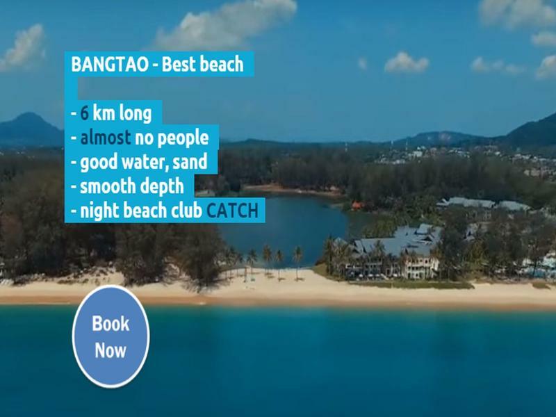 Aquatoria Phuket Bangtao Villa Szurin-part Kültér fotó